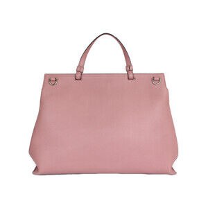 Gucci Daily Pink Bag Shoulder Bamboo Leather Handbag